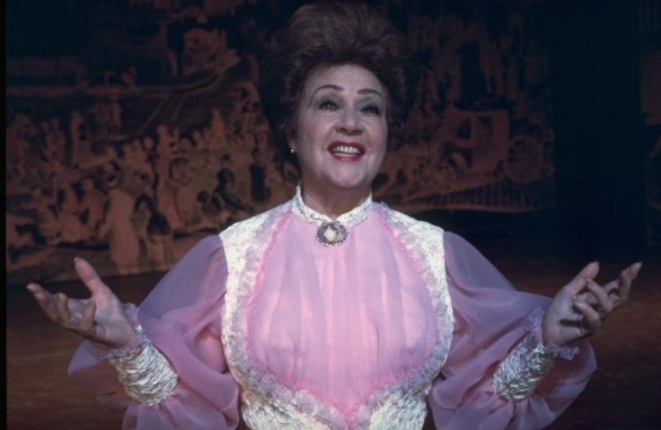 Happy birthday Sarah Brightman! Here\s a pic of Ethel Merman. 