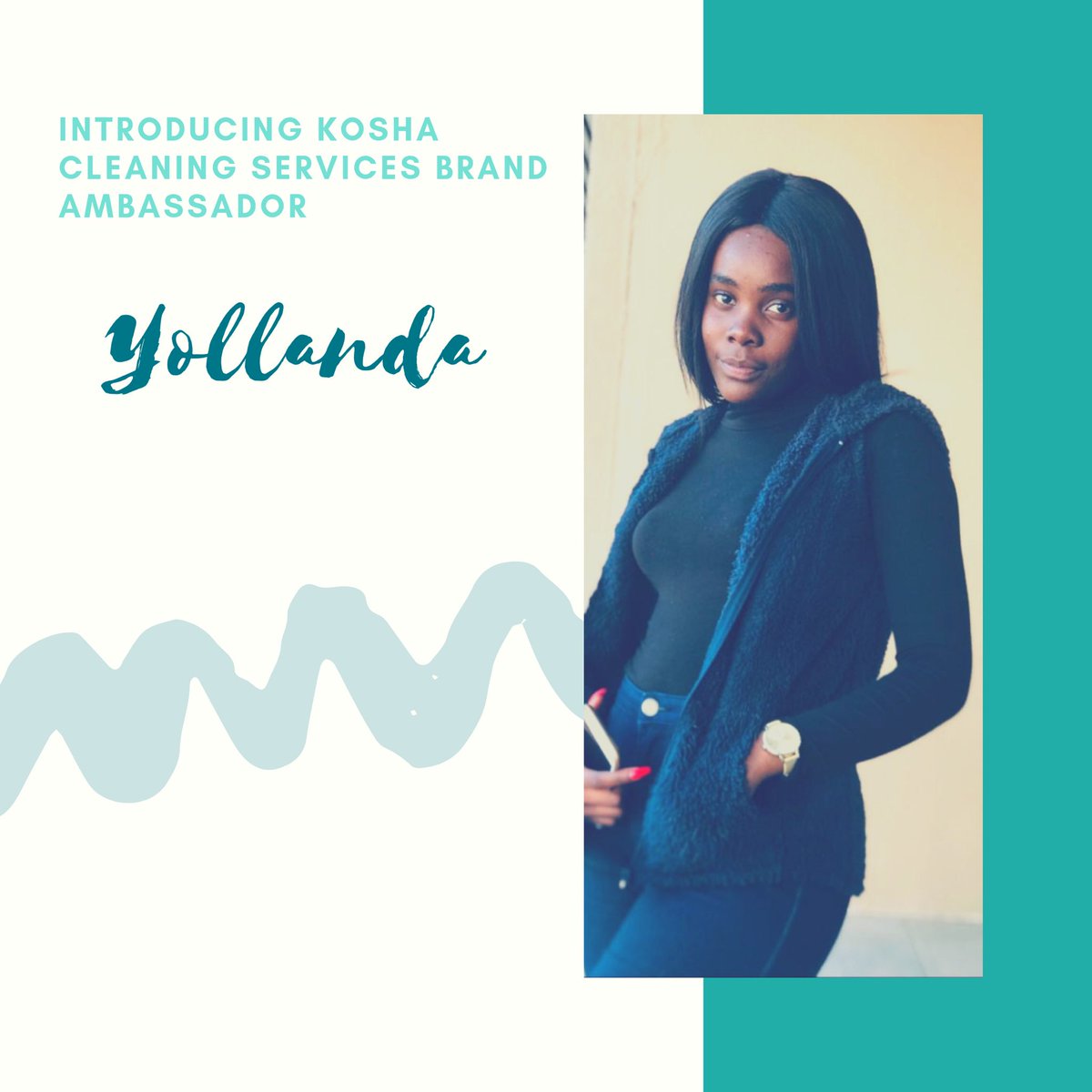 KoshaCleaning's tweet photo. Introducing our official brand ambassadors 💃🏽💃🏽 Welcome to the team @YollandaFreitas and @Salom_Karu 👏🏽 We are proud to have you on the team! https://t.co/1y4t4Uh8iu
