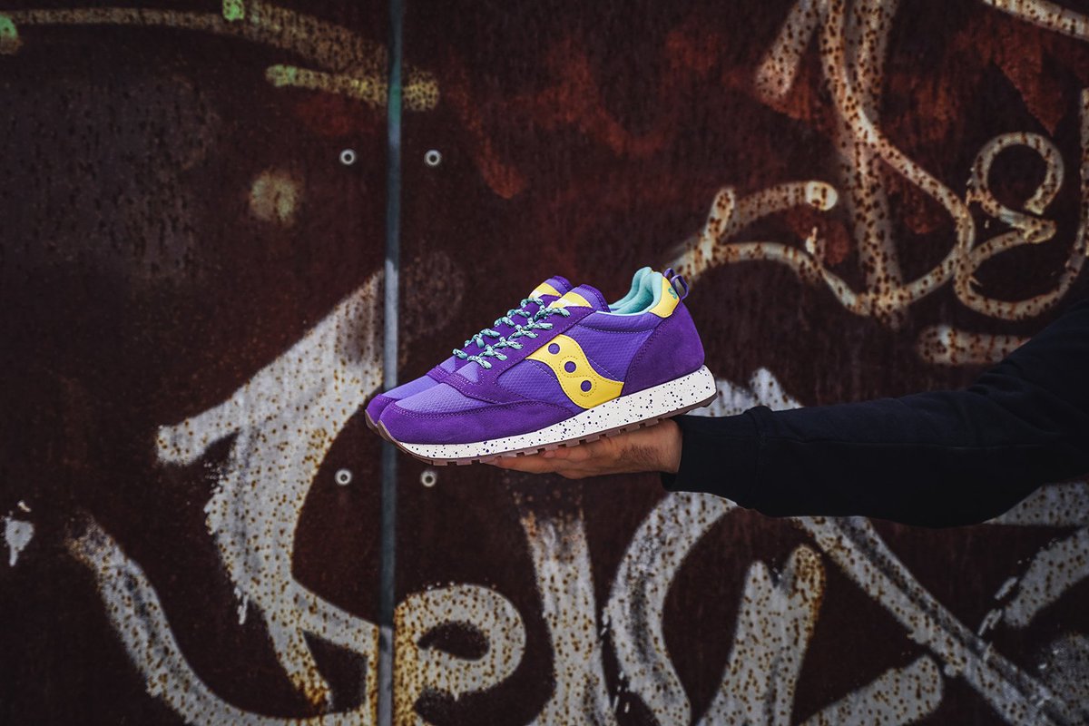 saucony jazz trail purple
