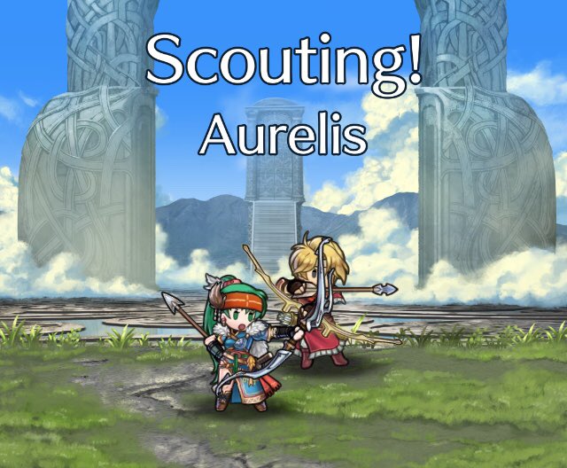 Oh, Jeorge! I’m so thankful of you for you inviting me to be your company for this mission! I was sure to bring my bow, just in case we can get some time in for training.

Oh, there’s an enemy, over there! Let’s get going, Jeorge! We wouldn’t want to disappoint Aldia! ☆