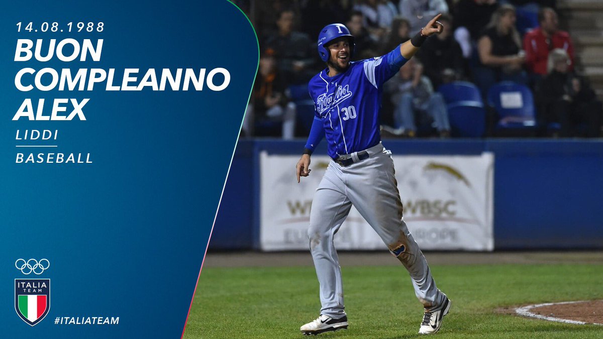 ItaliaTeam_it's tweet photo. Primo italiano a giocare nella MLB, buon compleanno al terza base sanremese Alex #Liddi! 🥳⚾
#ItaliaTeam #HappyBday @FIBSpress https://t.co/HJ0BxYfhqe