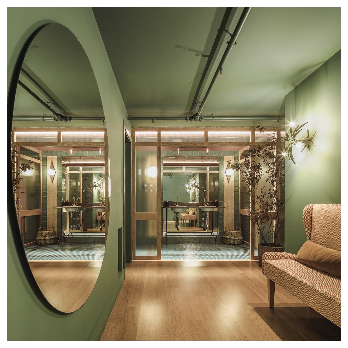 HISBALITmosaico's tweet photo. ¡ E N J O Y ! Nos colamos en el 💚Restaurante Botania💚 ¡finalista en el certamen internacional #RestaurantandBarDesignAwards ¡Enhorabuena #ProyectoSingular!

Suelo de #diseño #ArtFactoryHisbalit ¡con mensaje! 😍

#Mosaico #Hisbalit #Creatividad #personalización https://t.co/AfjCLfW5DL