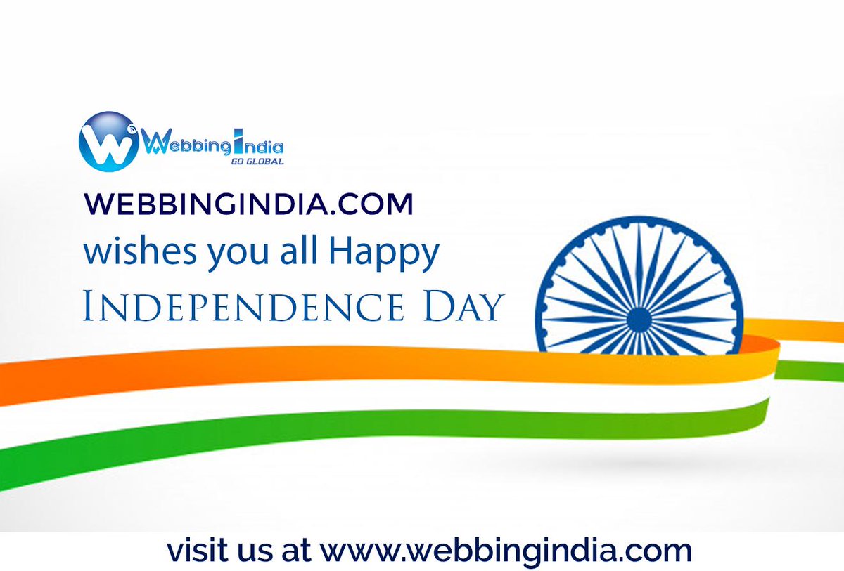 webbingindia's tweet photo. This Independence Day, let's take a pledge to protect the peace and unity of our great nation.

    Happy Independence Day 2019
    #vandemataram,  #Independenceday2019, #hpyindependenceday, #independenceday, #Jaihind
    
     https://t.co/mEsfZUhcNZ https://t.co/MMQNlaCHGG