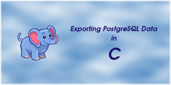 code_in_c's tweet image. Exporting PostgreSQL Data in C
codedrome.com/exporting-post…
#cprogramming #programming #coding