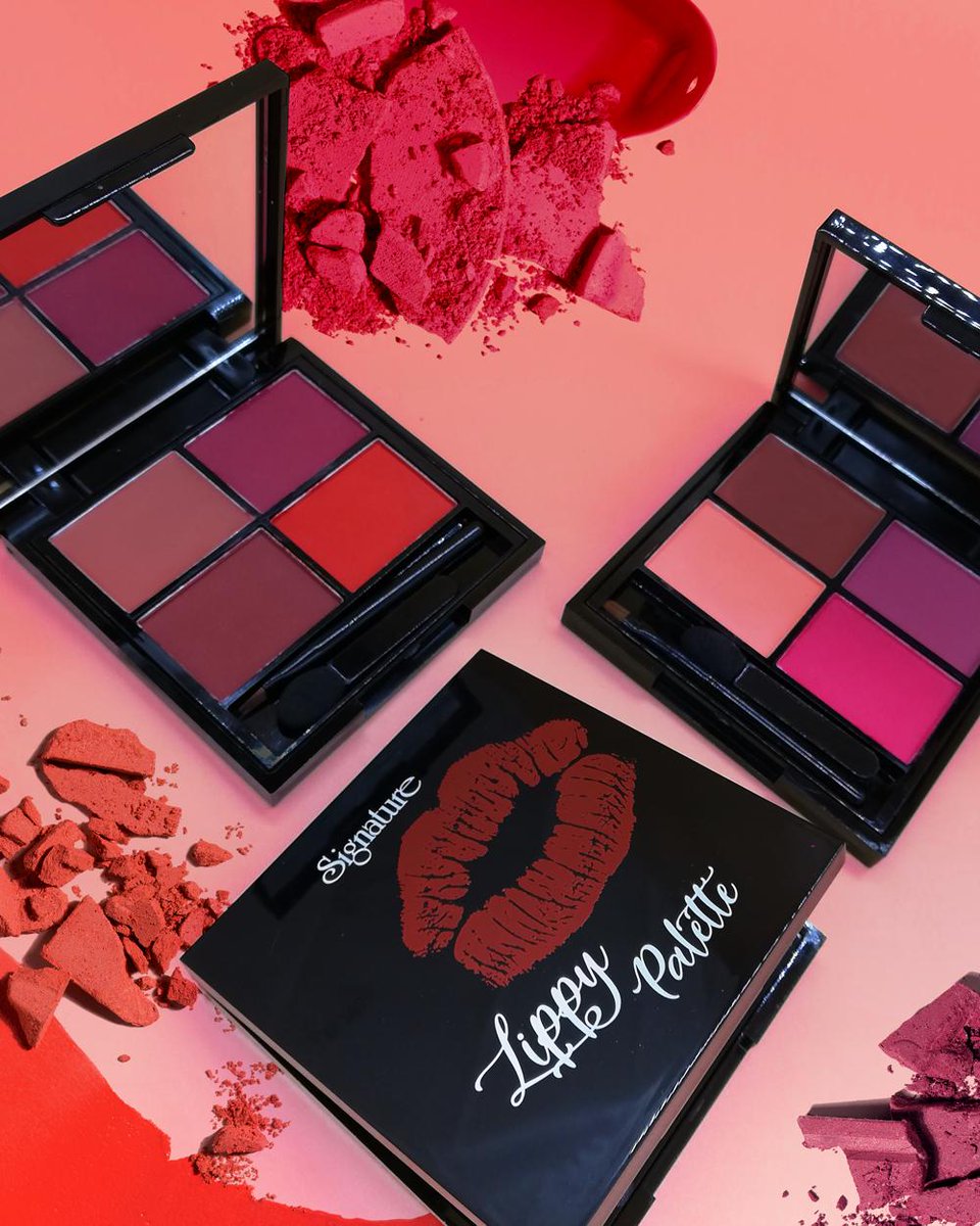 sigcosmetics's tweet photo. We have already shown you how this amazing palette works, don't forget to pop into your nearest Signature store to get your hands on your favourite palette!
๐๐๐
#lippypalette #powderlips #mattelips #signaturelips #signaturecosmetics #lovesignature https://t.co/hekO4rmNpB