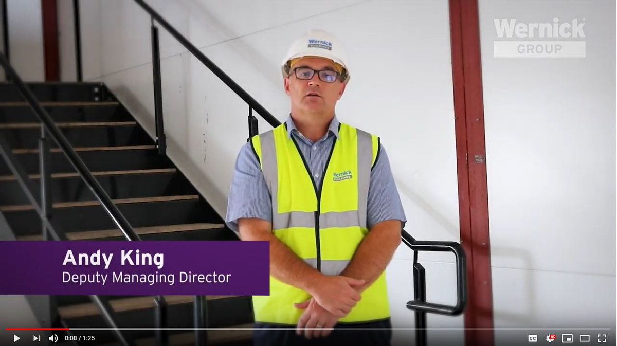 WernickGroup's tweet photo. Big changes at Wernick head office! Wernick Buildings' Deputy MD Andy King explains what's been happening on site in our latest video and what makes the new flagship building so special.
Watch now > https://t.co/VjP1aDJhsS
#swiftplan #modular #offsite #wickford #builtinwales https://t.co/NpR1qxSF4U