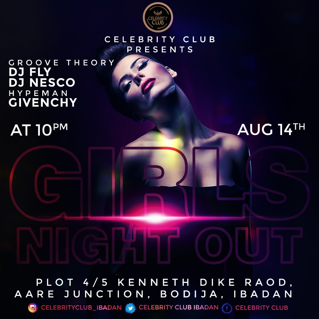 CelebrityClub3's tweet photo. We shorting it down tonight. its the GIRLS NIGHT OUT edition of our ladies night series....its ganna be 🔥🔥🔥🔥🔥🔥🔥🔥🔥🔥
.
#celebrityclub #girlsnightout #celebritybunnies #pepperdem #bigwigs #brownskingirls #partytribe #loudit https://t.co/JtCV4O5Z8t