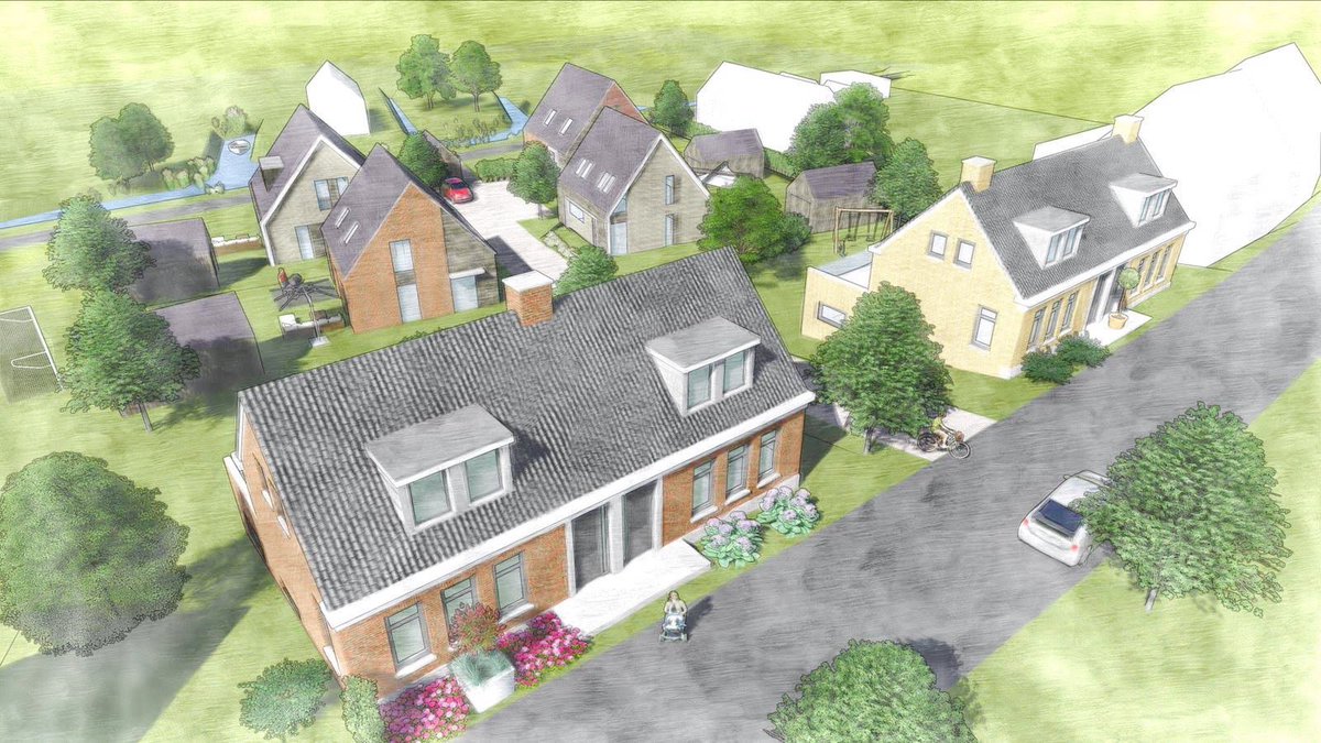 stijlarchitect's tweet photo. Deze impressie is gemaakt als onderdeel van de verkooptekeningen voor de nieuwe woningen aan het oosteind in Papendrecht. Prachtige ruime woningen in een groene omgeving! #verkooptekeningen #3Dimpressies #nieuwbouw #particulierewoningbouw #woningbouw #nieuwbouw #stijlarchitectuur https://t.co/xWvvs9LNMG