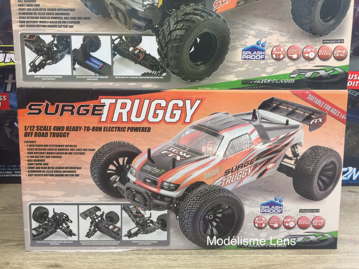 ModelismeLens's tweet photo. [Arrivage] FTX Surge truggy, truck et buggy chez modélisme lens https://t.co/Iz2GcAI30x