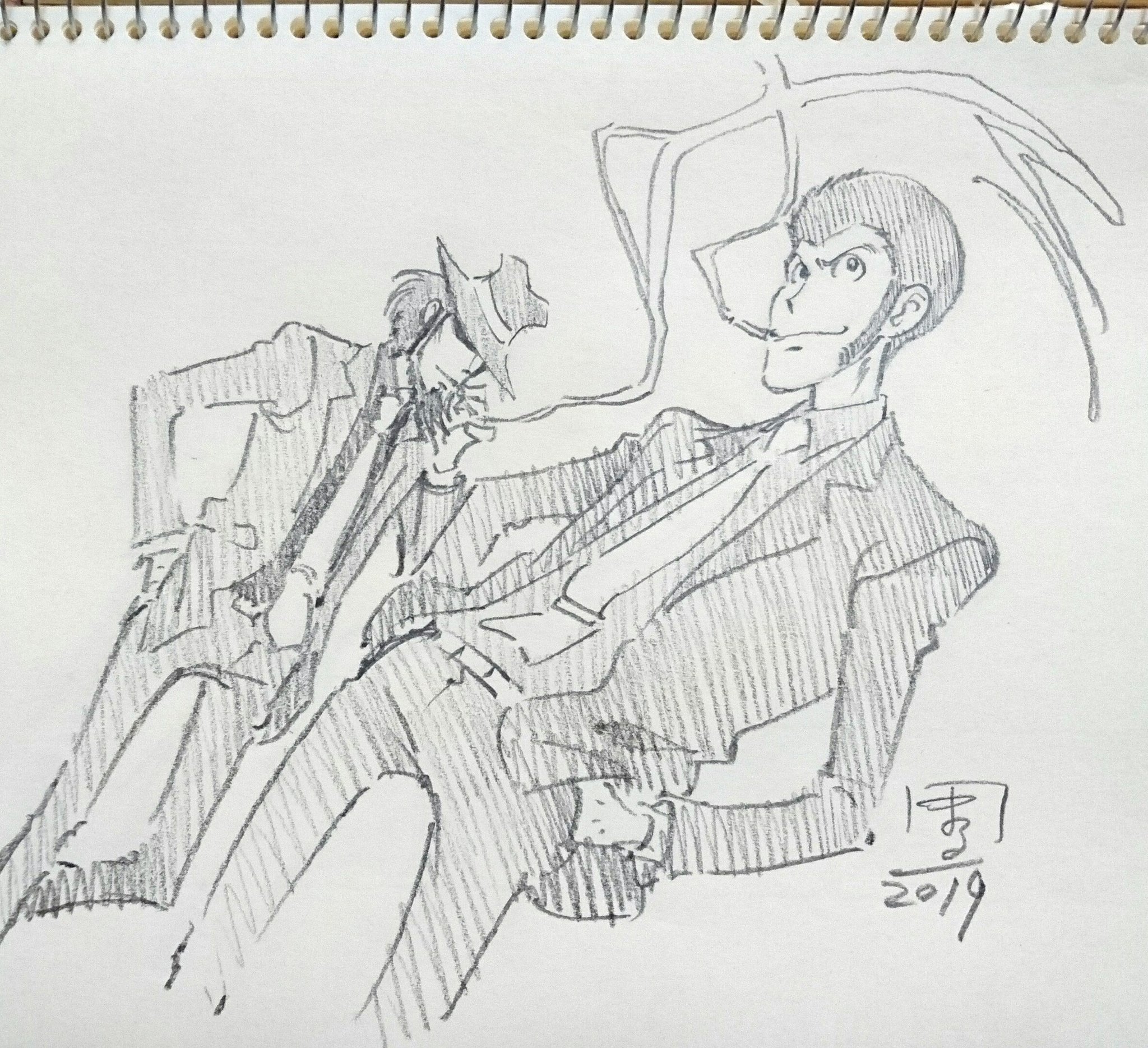ルパン絵まとめ Twitter