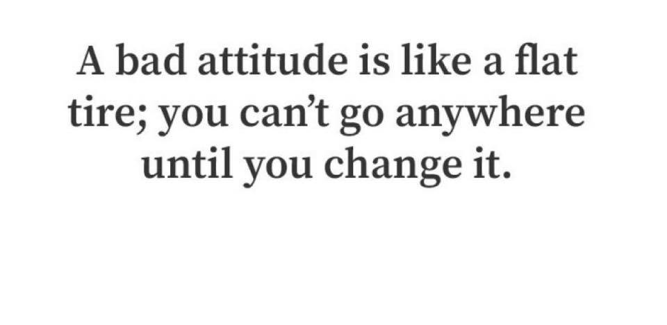BizHour's tweet image. #WednesdayWisdom A bad attitude is like a flat tyre: You can't go anywhere until you change it... 

Don't forget to join #BizHour weekdays 2-3pm GMT Have a great Wednesday :) @TheChirpNetwork