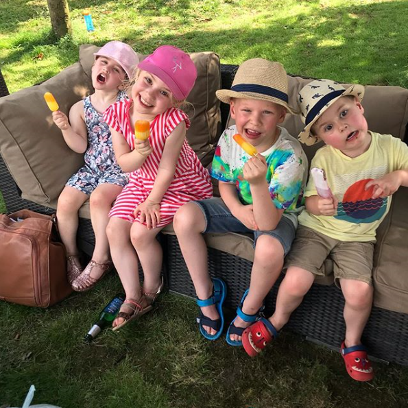 "Nothing better than fun in the sun with your besties. We met at <a href="/NCTCharity/">NCT</a> over 6 years ago and love that all our babies are growing up to be the best of friends!" - @Life_with_mini_manns. Share your #NCTfriends summer snaps! 💚
