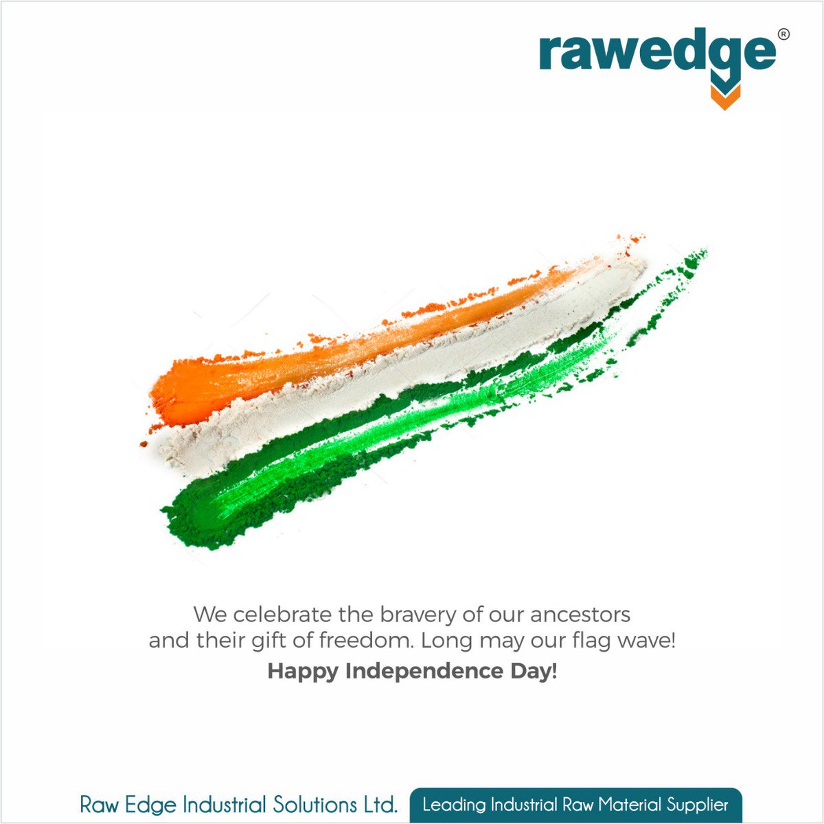 rawedgeindia's tweet photo. As India turns 73 this Independence day, let us come together to take our great nation's legacy ahead to road of development.

Happy Independence day.
 #rawedgeindia #IndependenceDay2019 #15August2019 https://t.co/HFUJJPtLwl
