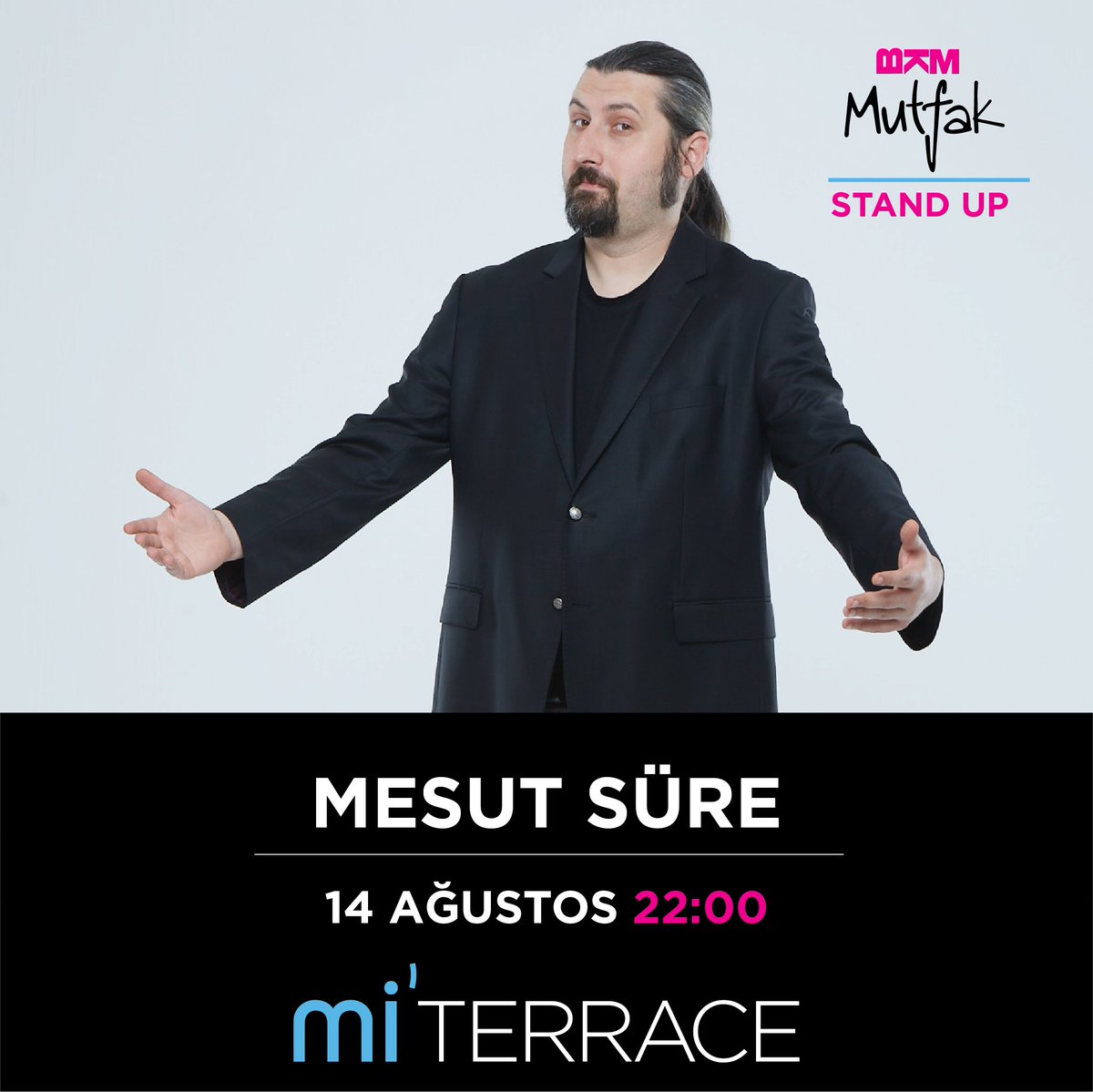 midtownbodrum's tweet photo. mi' TERRACE 👉Midtown Alışveriş Merkezi Yine Binada
📞+90 530 927 87 40
Mesut SÜRE 14 Ağustos Çarşamba akşamı saat: 22:00’de mi’TERRACE sahnesinde.
Biletler Midtown web sayfası online satış sitesinde.
#bodrum #miterrace #mibodrum #bkm #standup
#mesutsure #mugla #yasımızhep18 https://t.co/eCQvpSKlw5