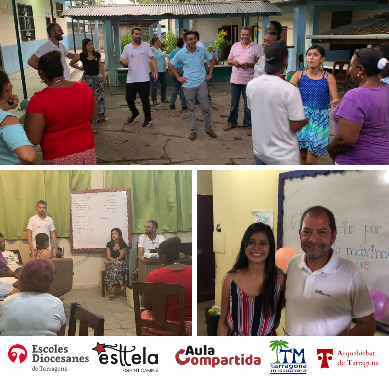 fsfructuos's tweet photo. HONDURES 2019 | Arriben els últims dies de la experiència a #Hondures, i el comiat a #Trujillo esdevé molt especial! Els companys d'#EDT entreguen els diplomes dels cursos, després d'una setmana plena d'aprenentatges mutus! #Esttela #AulaCompartida @McsTgn @missionstgn https://t.co/0JHGqXsF4z