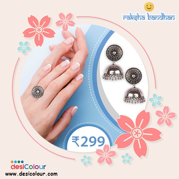 ColourDesi's tweet photo. A perfect Gift for a beautiful girl....
It's time to Pamper yourself, check desiColour store at amazon at amazing prices.......... 
🤩Mega SALE is there...🤩🤩
Check https://t.co/m530IsS6TJ

#womenfashion #jewellery #independencesale #Trending  #rakhisale #jhumki #earring https://t.co/tcFTfOJlG7