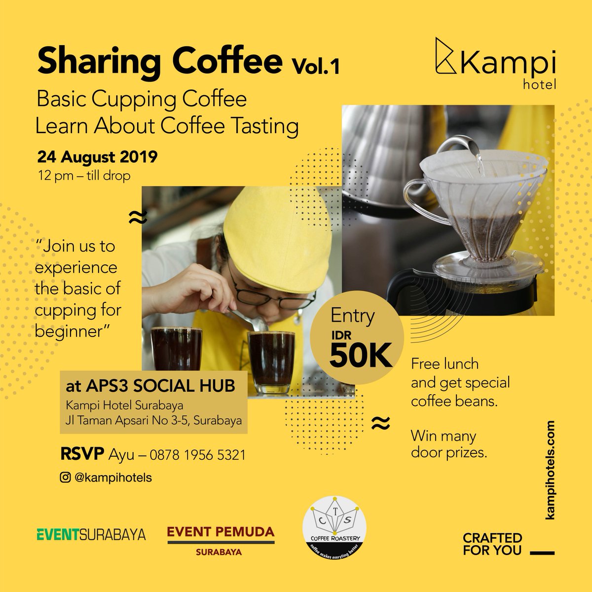 Event Surabaya On Twitter Sharing Coffee Vol 1 About