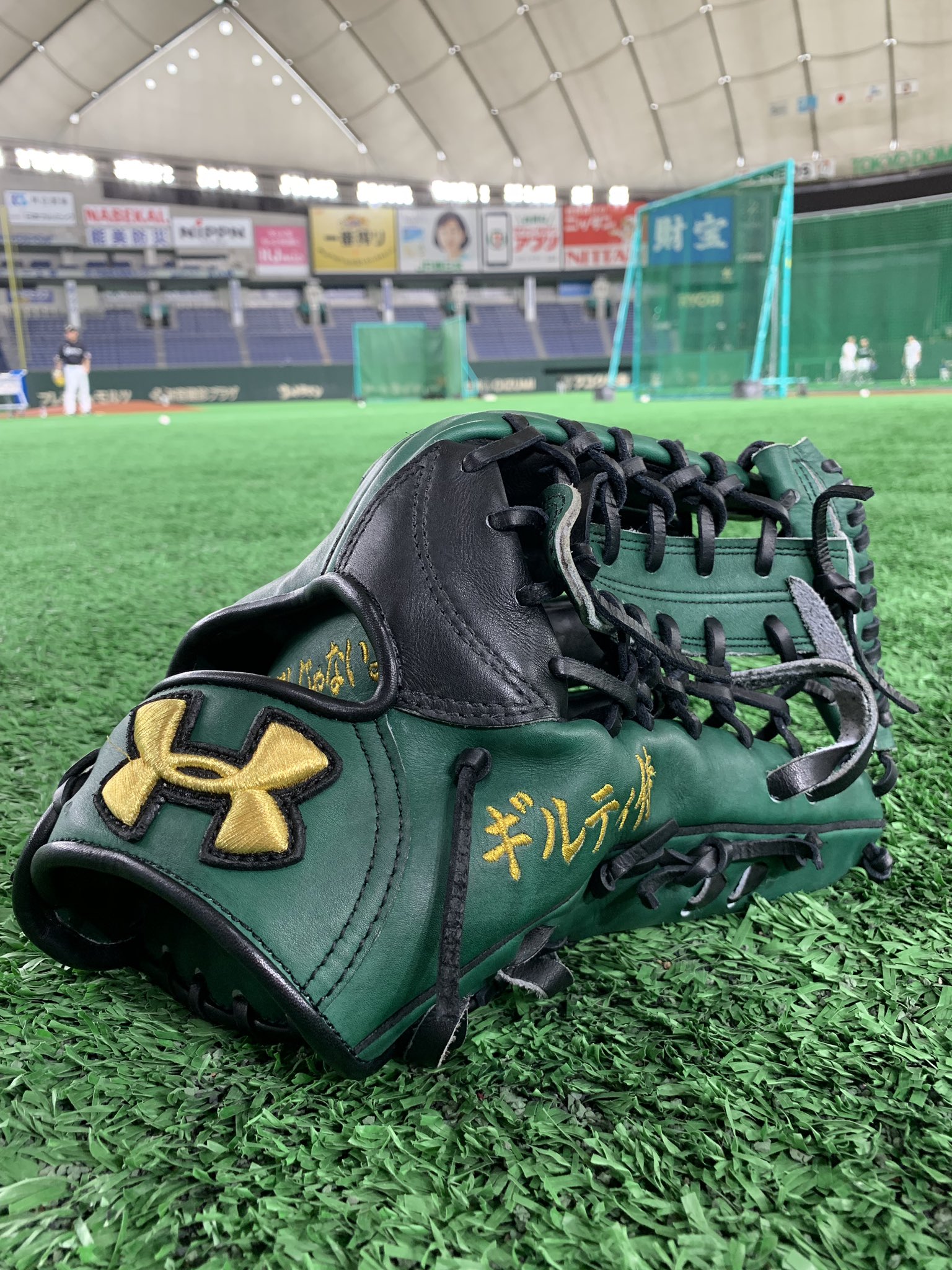 新品】北海道日本ハムファイターズ万波中正選手 支給品 バッティング