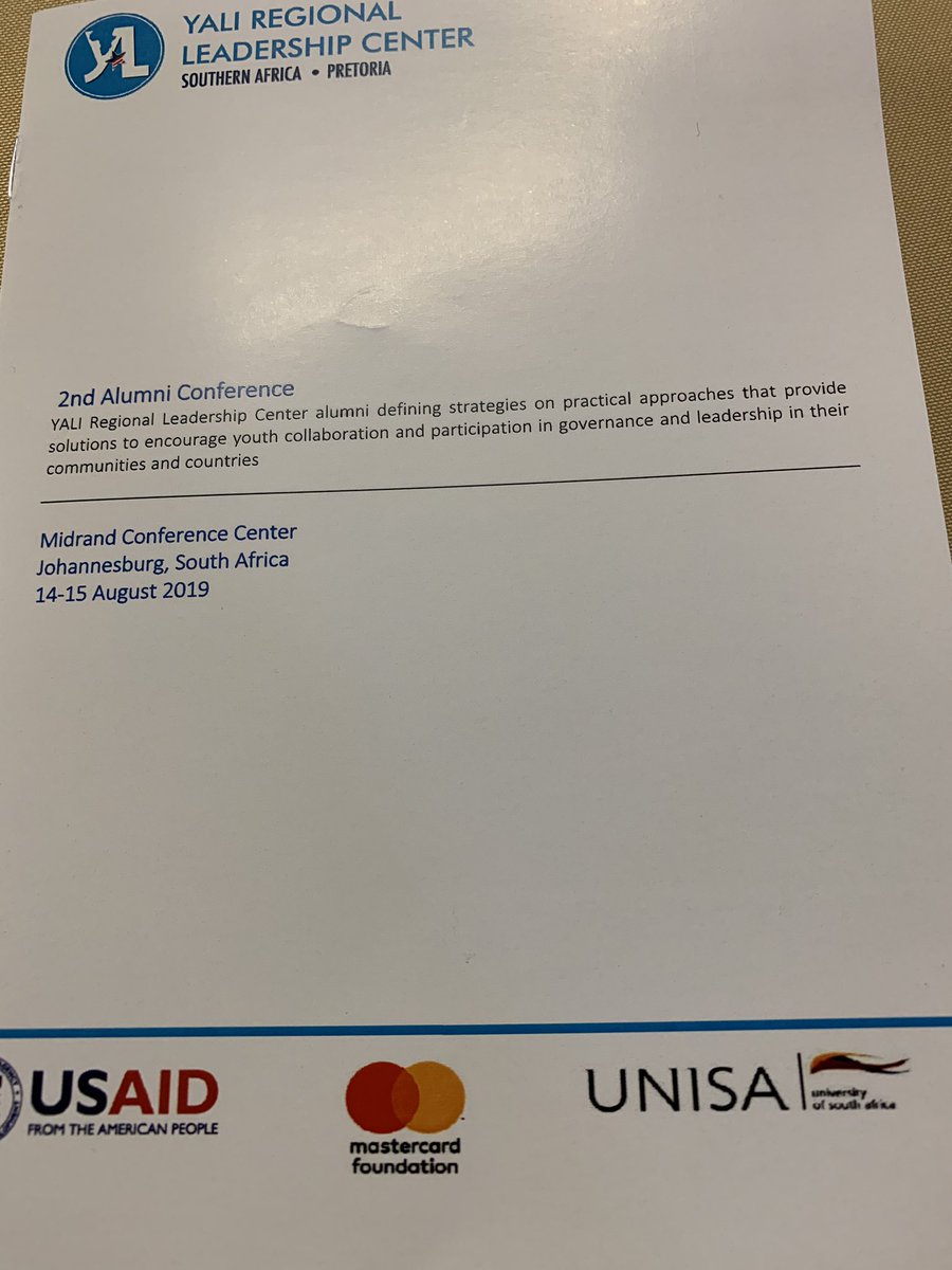 LennonMonyae's tweet photo. This morning we will be discussing challenges faced by young leaders.The discussion is organized by the Yali Regional Leadership Center. I am on the Panel Discussion on :’The current leadership challenges and the role of youth in overcoming them’ @YALINetwork @YALI_SAfrica https://t.co/LWgJrHNIqH