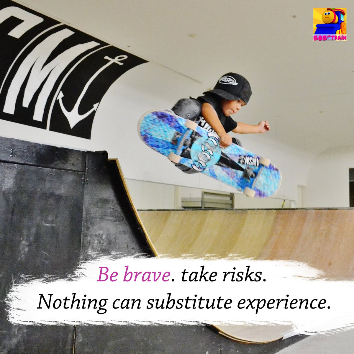 bobthetrain3's tweet photo. #Bebrave. take #risks. Nothing can #substitute #experience... https://t.co/2fEZrELgKa