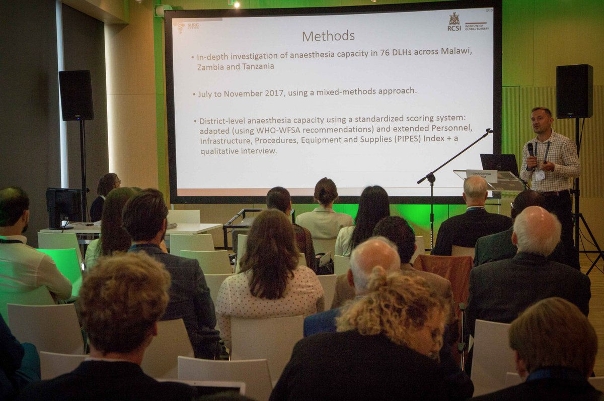 #WCS2019Krakow Anaesthesia providers in Malawi, Tanzania and Zambia is very low and these countries are falling short of ensuring universal access to safe and affordable surgical and anaesthesia care for district and rural populations.