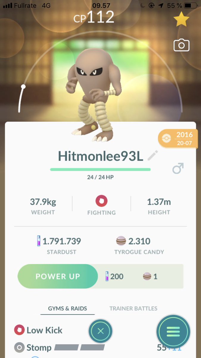 ShinyHunterDK's tweet photo. When I started playing #PokemonGO in July 2016, I didnt think much about movesets or IV’s, so I am lucky that I still have many Legacy movesets😅Alakazam Dazzling Gleam, Hitmonlee Stomp and Omanyte Brine is some of my favorits. Brine is not even obtainable on any pokemon anymore. https://t.co/v9rS3DPCLP
