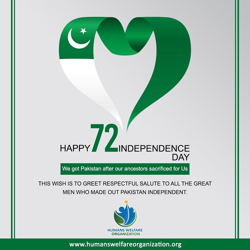 HumansWelfare's tweet image. We have to build Pakistan on the principles of Riyasat-i-Madina ,a society based on justice, compassion and the dignity of our human beings. Happy Independence Day !
Humans Welfare Organization ❤