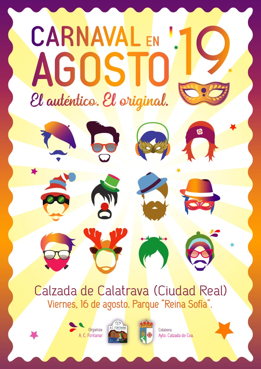 acFONTANAR's tweet photo. 🎊 CARNAVAL EN AGOSTO🎊
🔸 Gran gala de Carnaval 22:30h.
🎭Dios nos libre de las redes
🔹 Fiesta Remember
A partir de las 23.30h.
🕺👯La mejor música de todas las décadas.
🔸 Fiesta joven y concurso de disfraces (Bases aparte)
A partir de la 1.00h
 🎧DJ MOYA 🎧

TE ESPERAMOS! https://t.co/oFGXl5tpUO