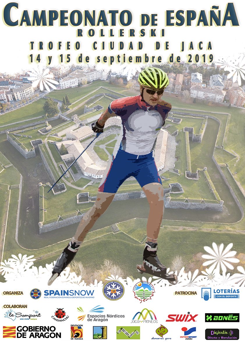 maneltahull's tweet photo. Los mejores fondistas españoles se darán  cita en el Campeonato de España de #Rollersk #Loterias en #Jaca los próximos días 14 y 15 de septiembre ⁦@RFEDInv⁩ ⁦@spainsnow⁩ https://t.co/T4fG1sB2GY