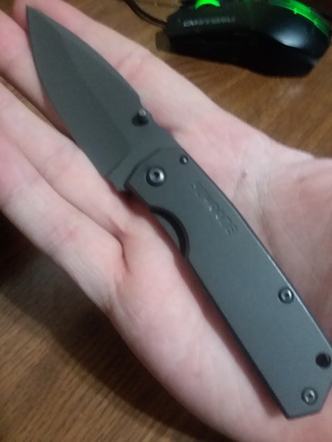 CutleryNovice1's tweet photo. Another Schrade, this one's review is coming MUCH sooner, you're looking at episode 41 of my Inexpensive Knife Series. Amazing little folder, 9Cr18MoV steel, very thin handle (see compared to Persistence), elegant looks, about $12 or. Big fan, Sanrenmu 710 killer? Find out! https://t.co/S43KxJRGLm