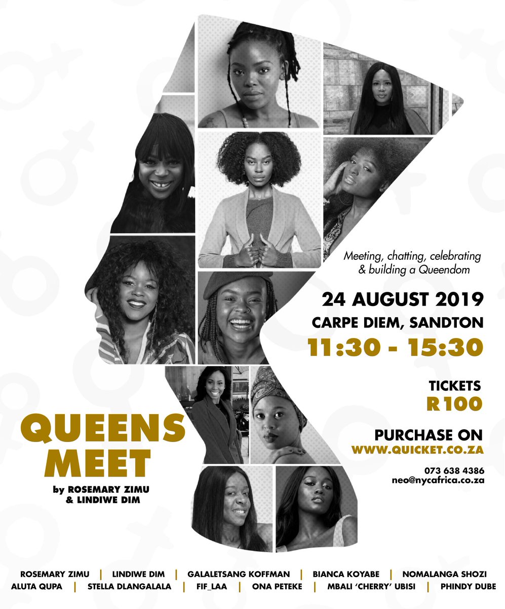 Fif_laaa's tweet photo. I have been invited by the lovely @Rosemary_Zimu to speak at Queens Meet on Saturday 24 August. Super excited to share the story of my journey alongside other powerful women killing it in their respective industries β¨ BUY YOUR TICKETS ASAP!!! https://t.co/viFIX6slZ8