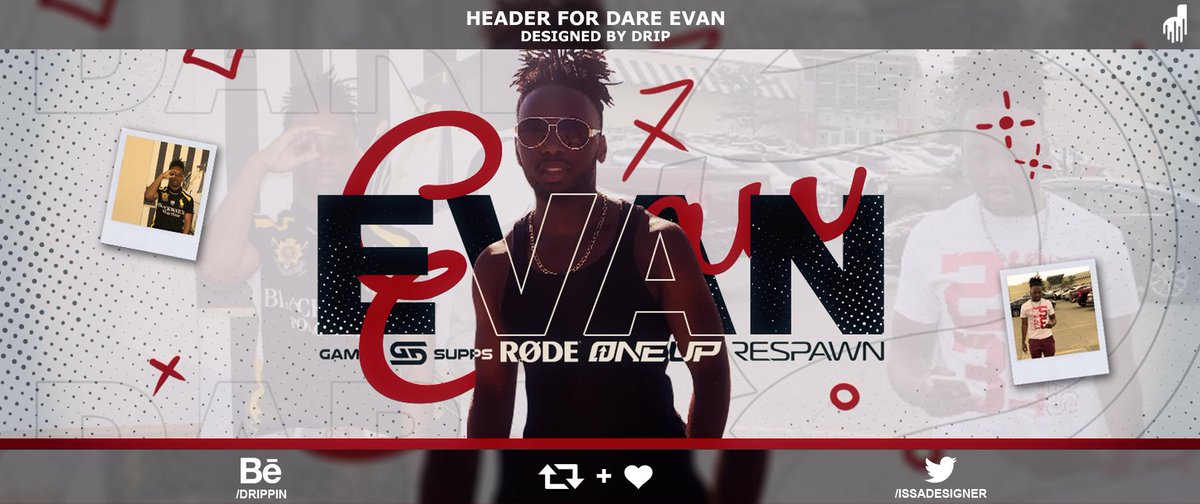 IssaDesigner's tweet image. Header for @DareEvan 

#DareToAchieve 

Portfolio: Be.net/Drippin