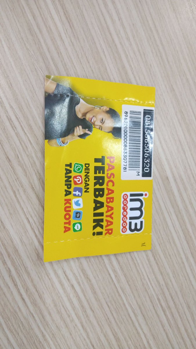 vinityas's tweet photo. @IndosatCare mlm min, mau tanya selain dpt 50 GB dpt apa lagi ya? https://t.co/y2FnO2ci2y