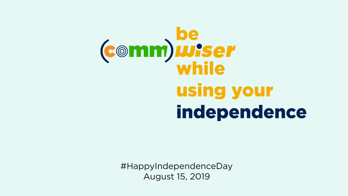 CommwiserAsia's tweet photo. This #independenceday lets use our #independence #wisely and build a beautiful #India.

#independenceday2019 #publicrelations #Commwiser

@amanabbas2020 @Namratabhalla @AnantGhuge @shivaanigrover https://t.co/eOdurRLGVV