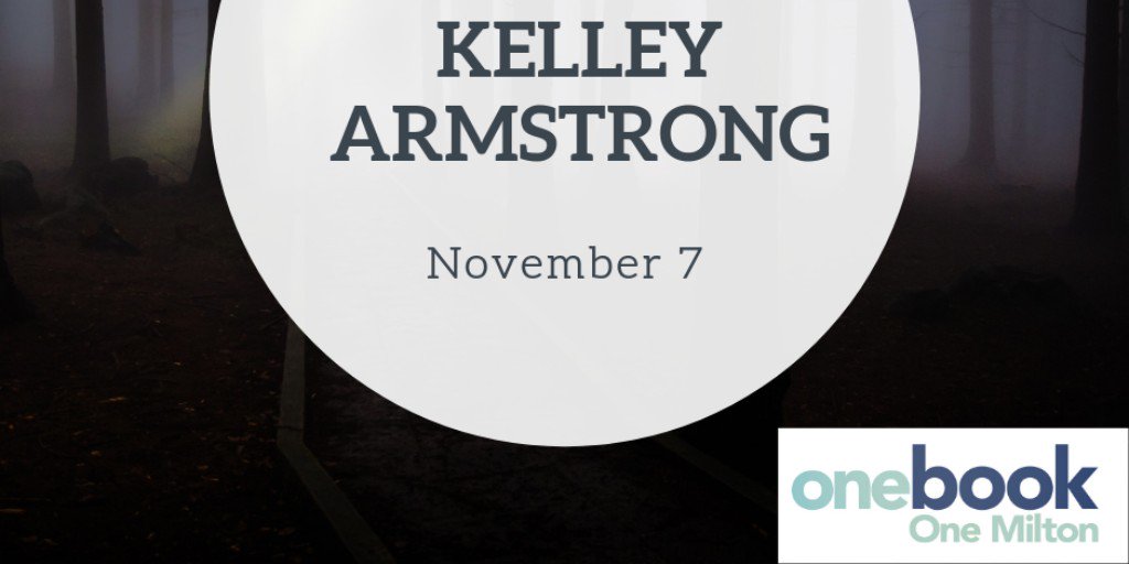 Milton_Library's tweet photo. We're so excited to announce that our 2019 One Book, One Milton author is @KelleyArmstrong! Visit https://t.co/PIF1yraQNn to learn how you can participate in reading her new title "Wherever She Goes", to join in great programs, &amp; to attend her visit in November! #onebookonemilton https://t.co/jT2ObwIJpJ
