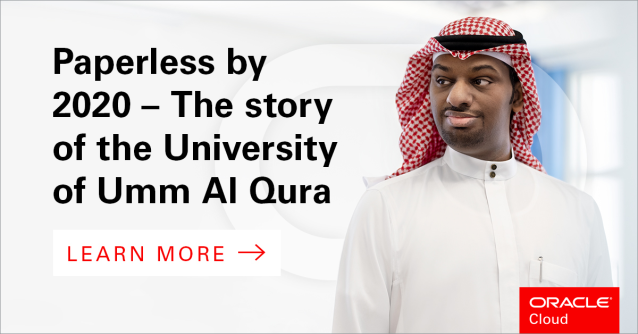 RalucaU's tweet photo. The University of Umm Al Qura has looked to #Autonomous technology to better serve its students, researchers and teachers. Discover their journey. #OracleEmp https://t.co/cC9RauSgz1 https://t.co/5PUzSsKMzv