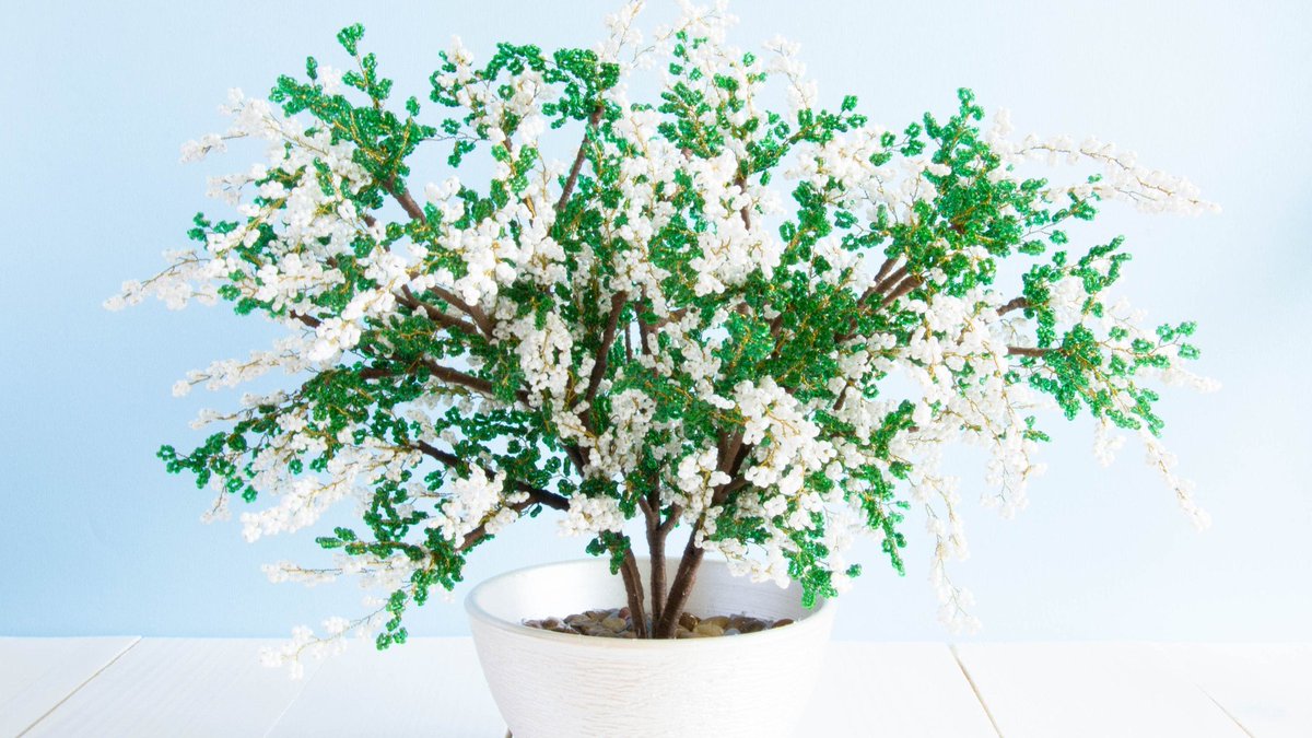 BlackSeaCraft's tweet photo. Artificial bonsai
#Bloomingtree #whitelilac #Beaded #wiretree #Frenchbeaded #Seedbeaded #Miniaturetree #fakePlant #Floweringtree #Springtree #etsy https://t.co/LFt8ocvNWO https://t.co/Q5J6z1rReu