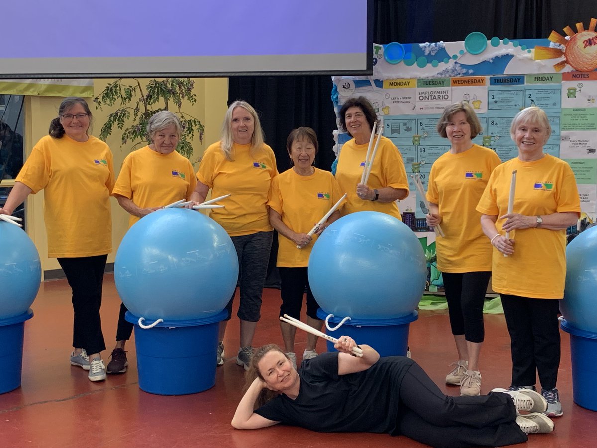 ywalc's tweet photo. Thanks to the Honourable Filomena Tassi and the Honourable Ahmed Hussen for participating in our drumming at LEF. #Seniors #BeActive #DrumFitness #YWALC #FilomenaTassi #AhmedHussen #LEF https://t.co/oXKhAeQj8V