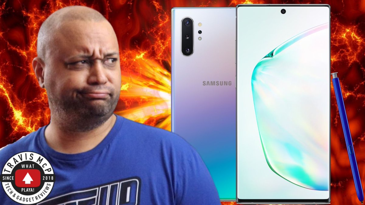 TravisMcP's tweet photo. I figured out all the hate on the Note 10 comes down to 1 word.... https://t.co/yhUTnO1FKp https://t.co/zGlro3AVBC