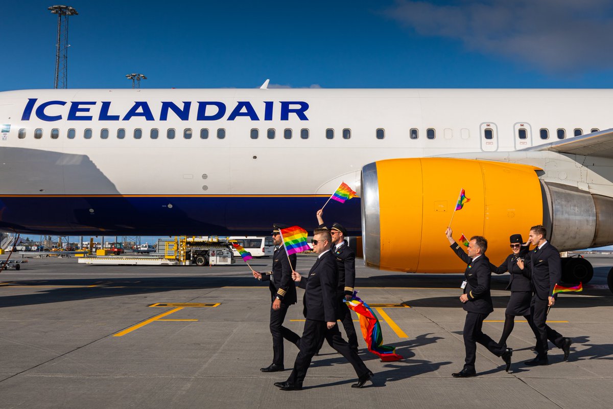 Icelandair tweet picture