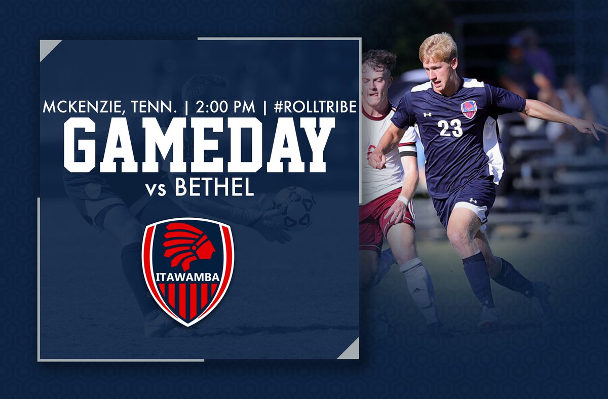 LetsGoICC's tweet photo. GAMEDAY: #ICCMSoccer vs Bethel (Exhibition)

📍 McKenzie, Tenn. 
🕛 2:00 pm
🏹 #RollTribe https://t.co/aXvRqGzMDN