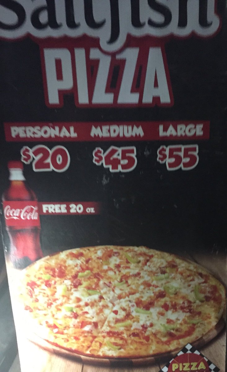 NscOilers's tweet photo. The Edmonton Oilers are pleased to announce our new arena food deal with the brilliant people at Saltfish Pizza, who bring delicious pizza and snacks to the table. Pun intended! https://t.co/U4hSTJWMqA