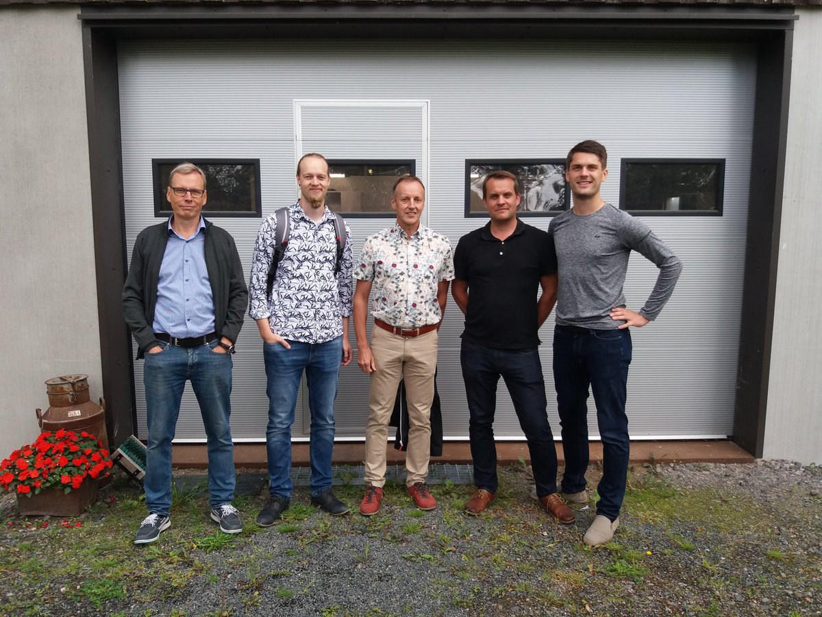 It's not a boy band. It's the EntoCube Board of Directors and CEO Jaakko Korpela in Tammela to say hi to the Siikonens at their cricket farm. New farming technologies and food products! Our Board of co-founders and great investors work w/ our team to bring you an awesome vision.