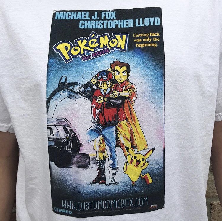 CustomComicBox's tweet photo. New shirts! #customcomicbox #pokemon #backtothefuture https://t.co/8Ehjs68VNM
