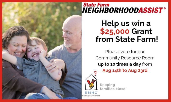RMHCBurlington's tweet photo. @BVTMoms help moms staying at #RMHC! Any help spreading the word would be wonderful 🙏 https://t.co/ReqeAU9N8q