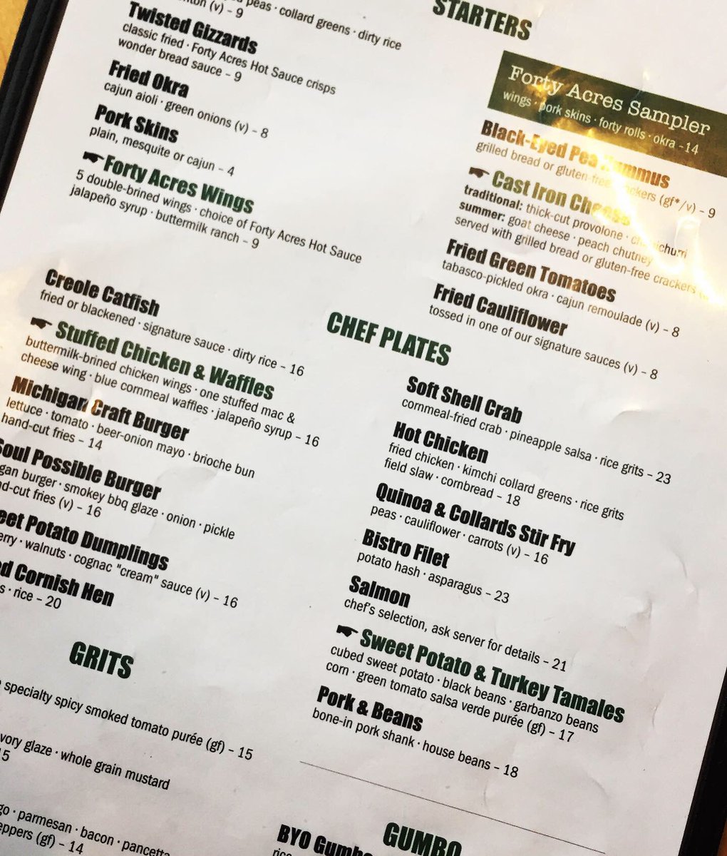 WOODradioSteve's tweet photo. Forty Acres Soul Kitchen! #rwgr SO GOOD! https://t.co/cEu55NIOO3