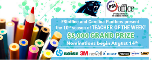 FSIoffice's tweet photo. TOW NOMINATIONS ARE OPEN! Go &amp; visit our page https://t.co/pb7roMnB6T to nominate one lucky teacher to win $5,000 for their classroom along with other various prizes! https://t.co/KnSO60pHEK