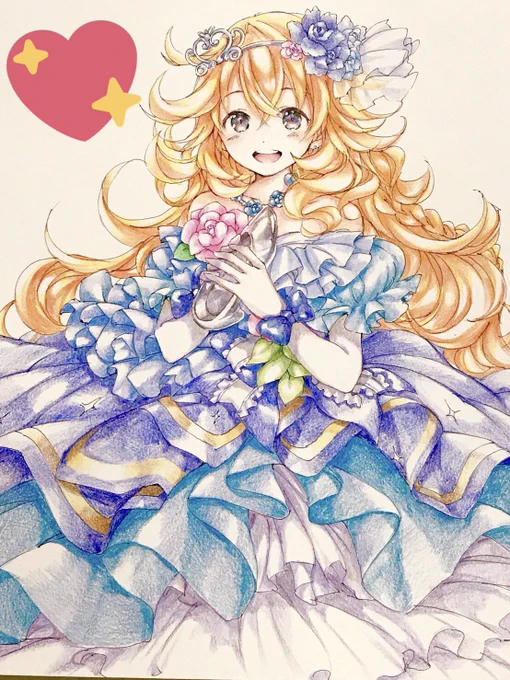 お友達がギバラちゃんファンなので描きました??新衣装プリティーですね✨? #えらすとや 