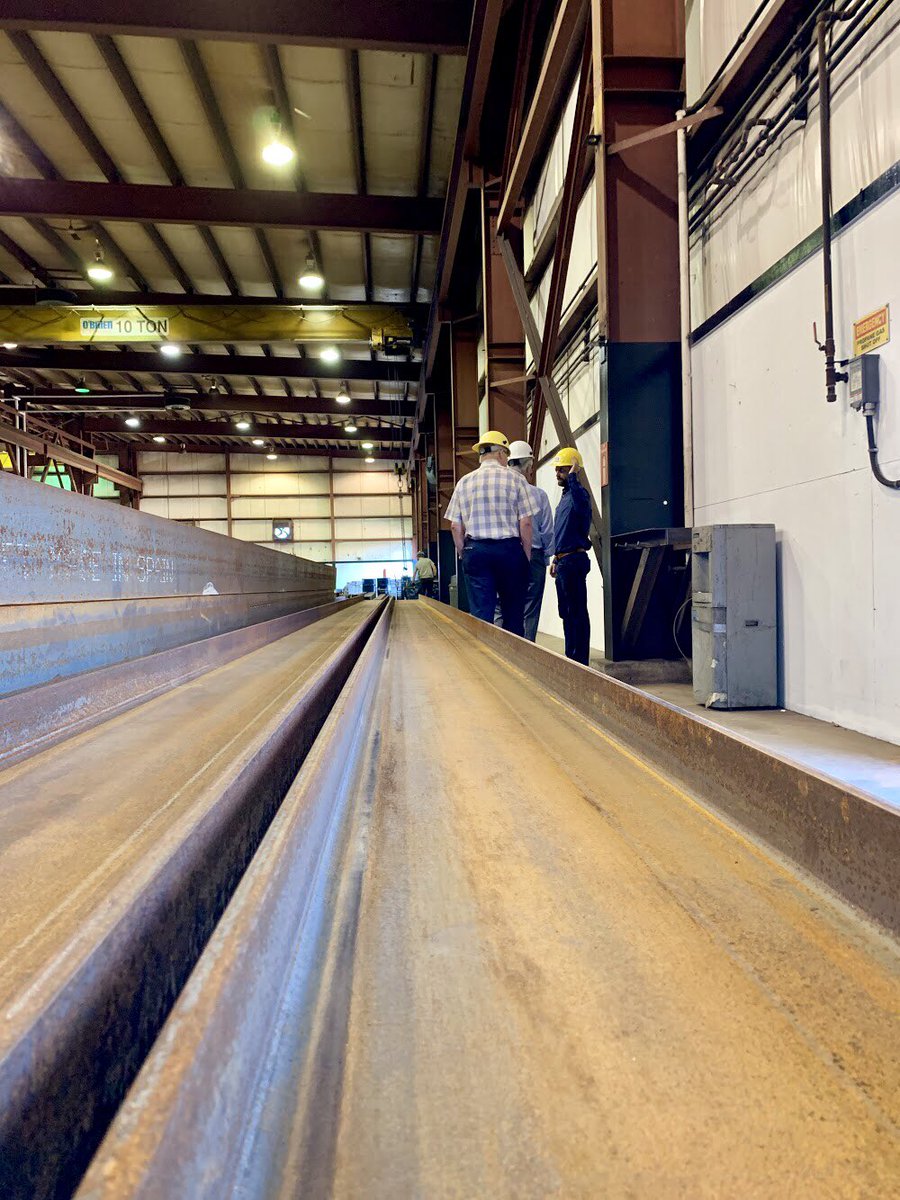 jimcarr_wpg's tweet photo. Due to increasing demand, MacDougall Steel expanded its quality fabrication facilities from 6,500 to 280,000sqft over 20 years 📈.

Our govt lifted the unjust 232 tariffs on Canadian steel &amp; aluminium, and we're opening new global markets for exports.

#TimeToDiversify #cdnpoli https://t.co/0JDDyFDwCf