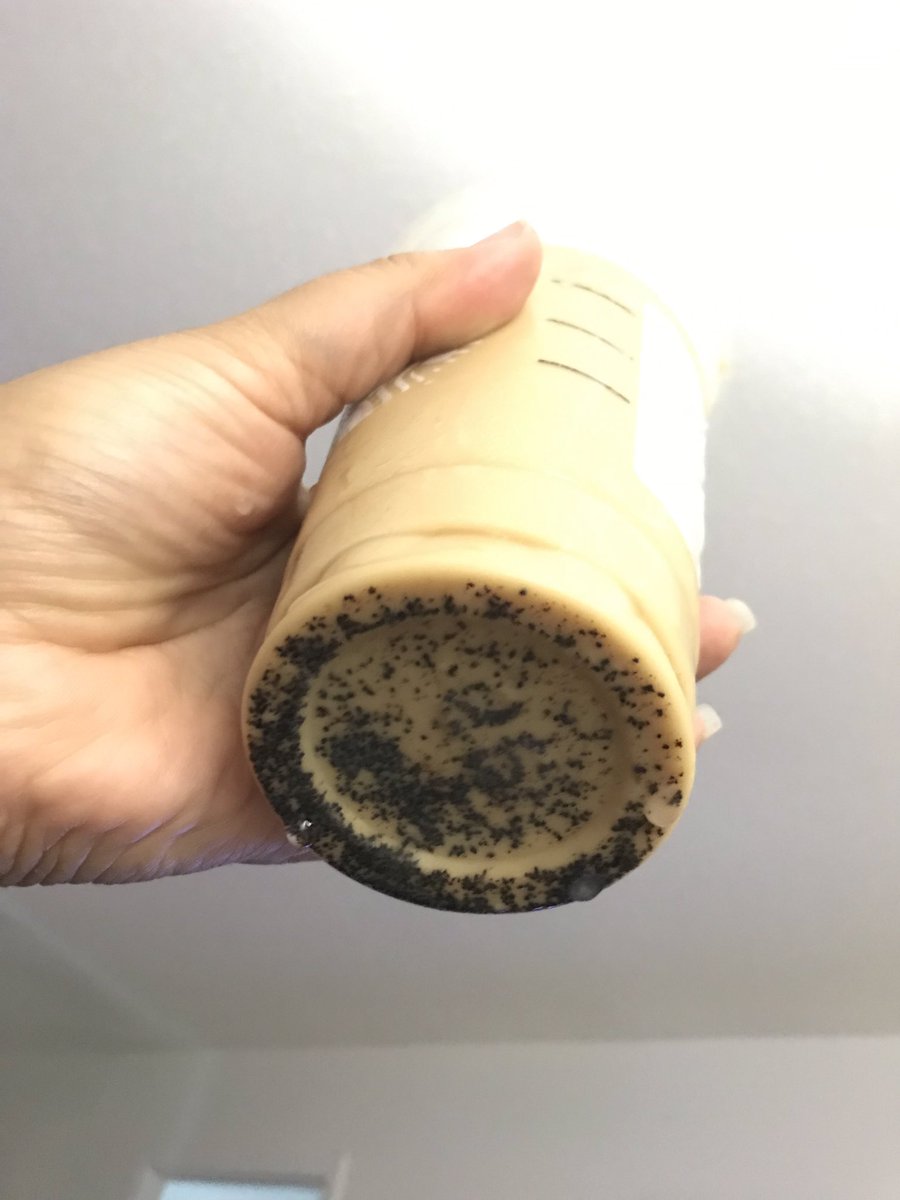 LizDeCarmo's tweet photo. @Starbucks i Love coffee. But i don’t love it this much. Disappointed this was what i got with my mobile order. https://t.co/AlfUxW2bb7